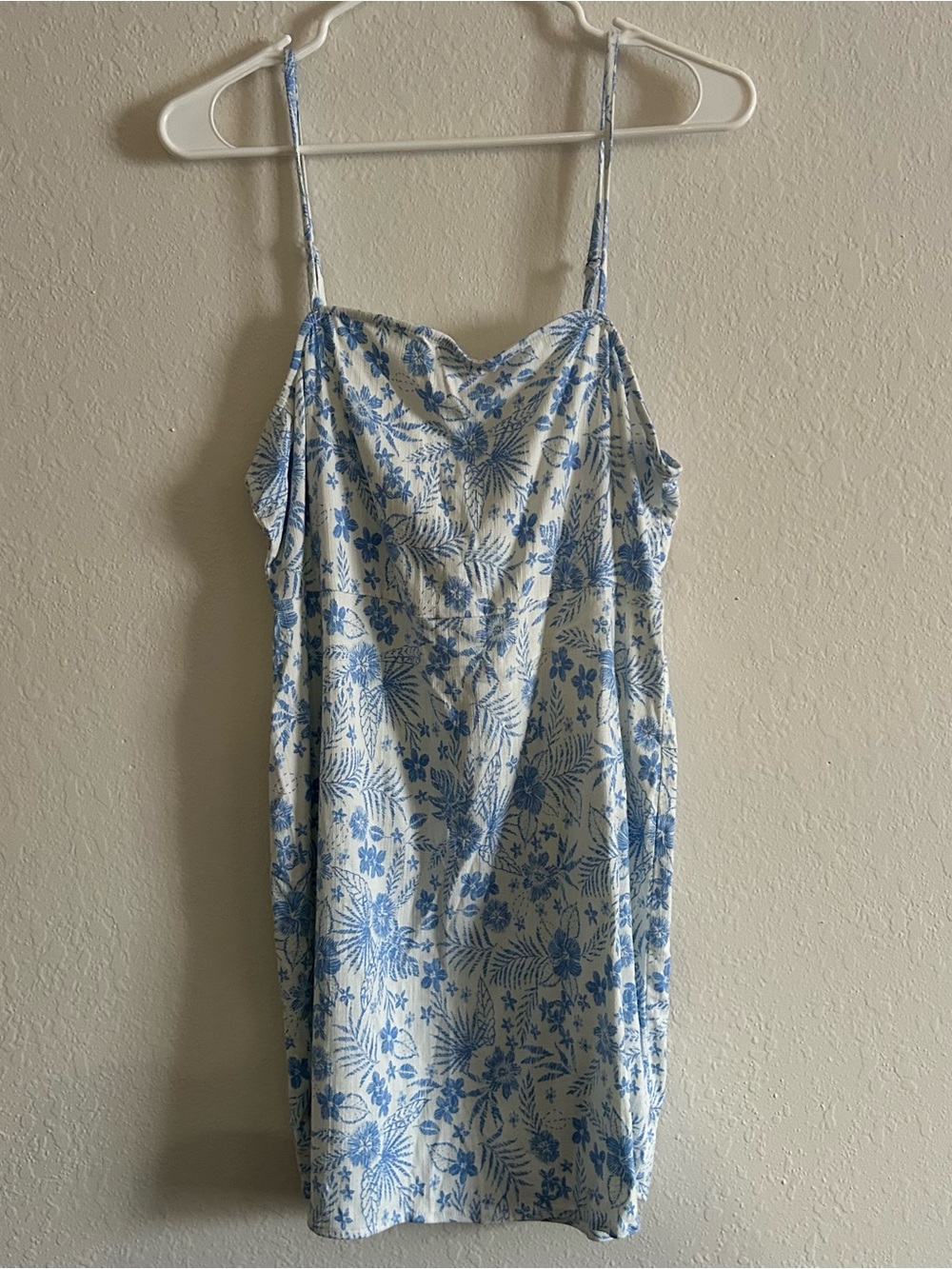 Blue Floral Dress